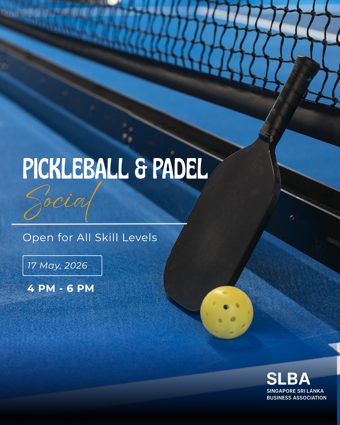 Pickleball & Padel Social with SLBA