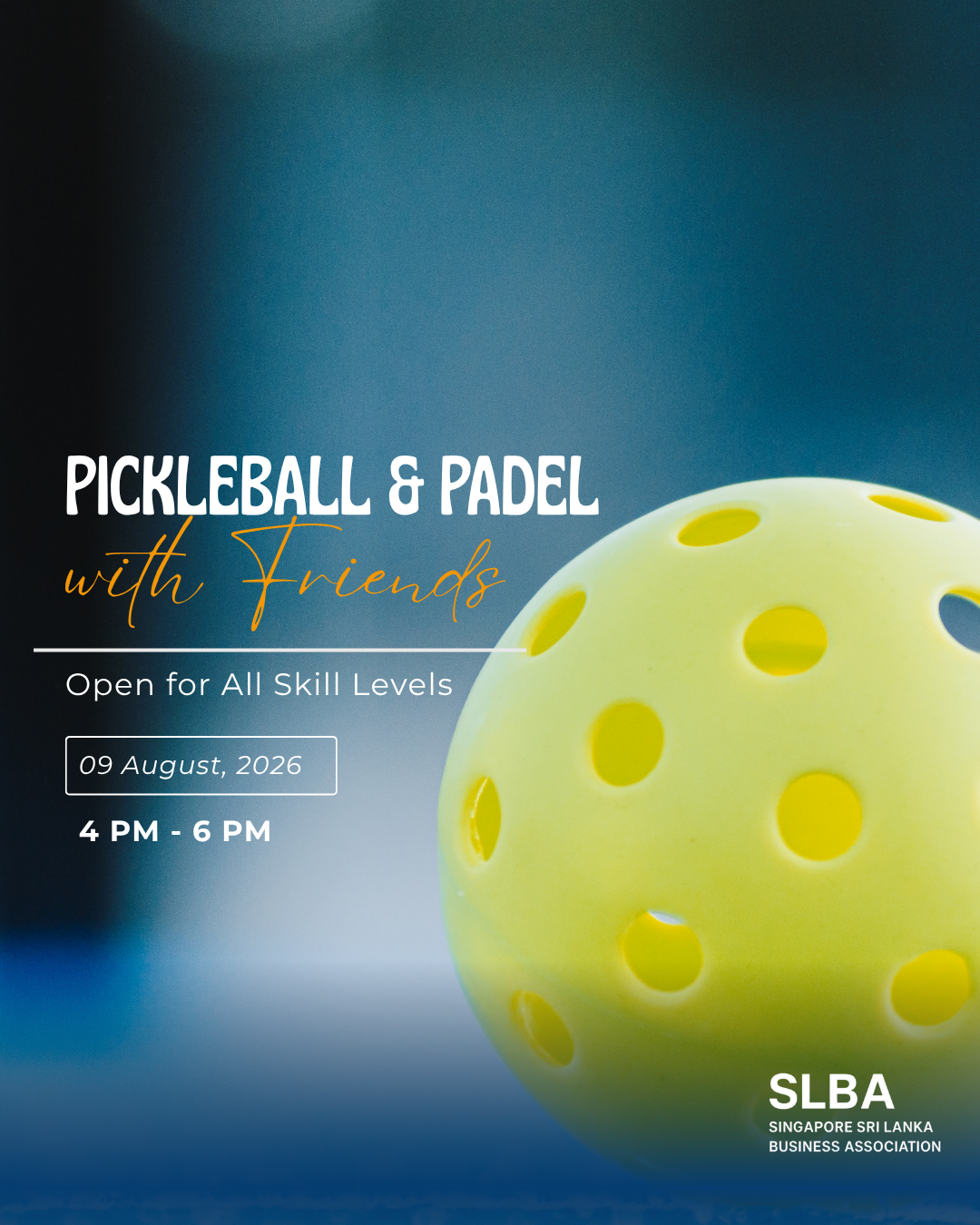 SLBA & Friends Pickleball & Padel Social
