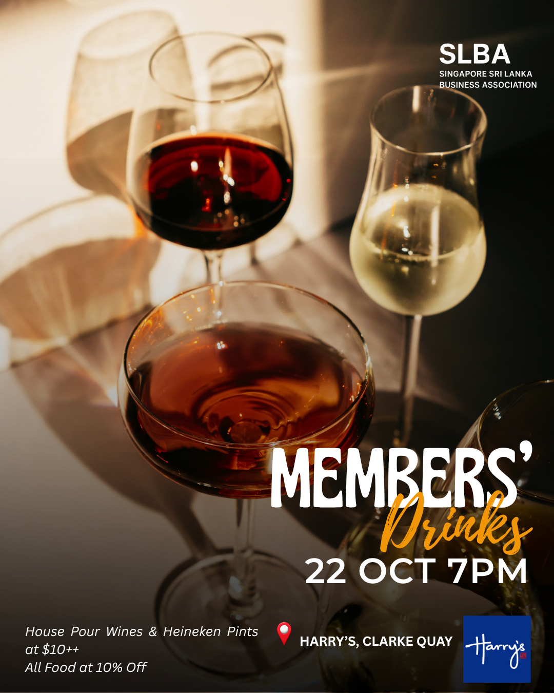 SLBA Members’ Drinks