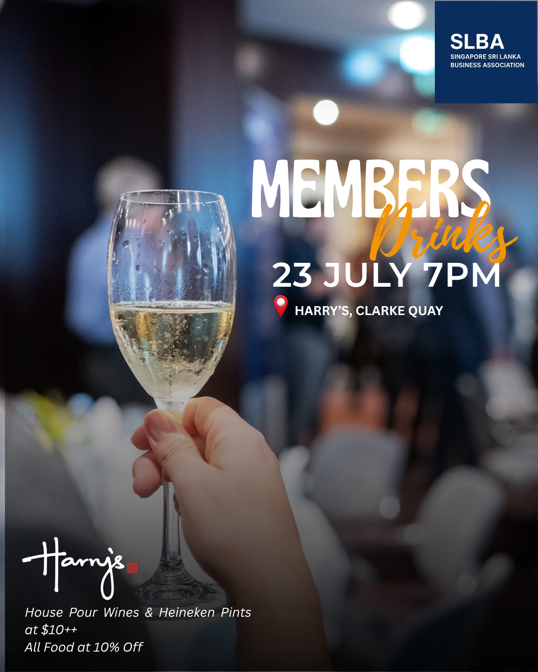 SLBA Member’s Drinks