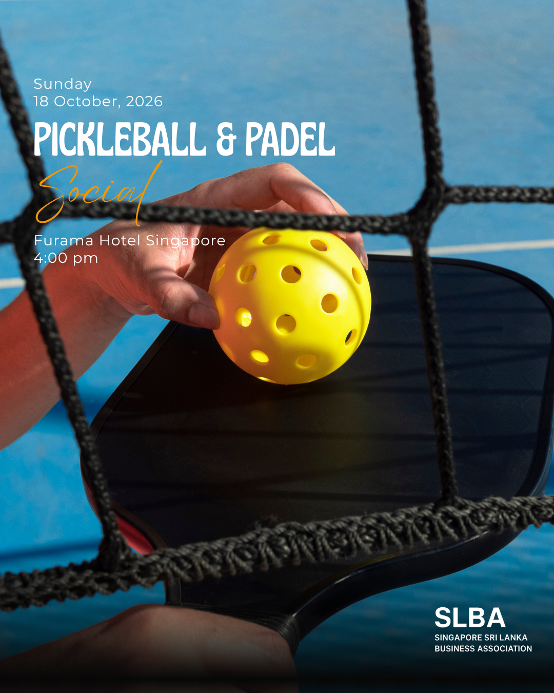Pickleball & Padel Social October